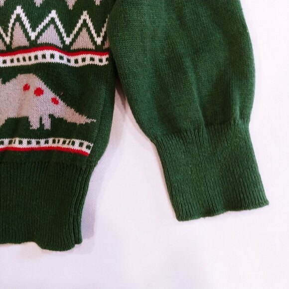 Andy & Evan Fair Isle Dinosaurs Sweater 3T - Picture 5 of 8